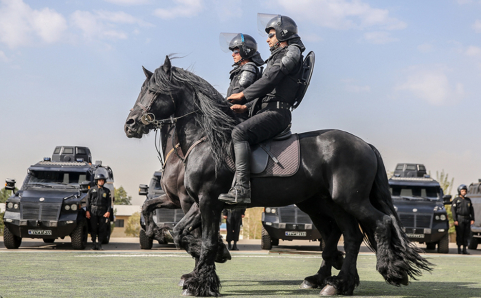 پلیس اسب سوار ایران!