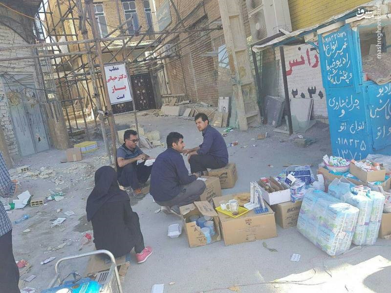 مجروحین زلزله سرپل‌ ذهاب