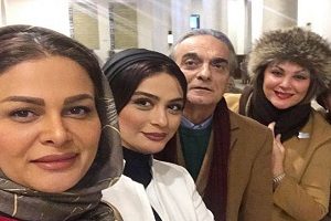 تیپ خانم های بازیگر در یک کنسرت خارج از کشور!