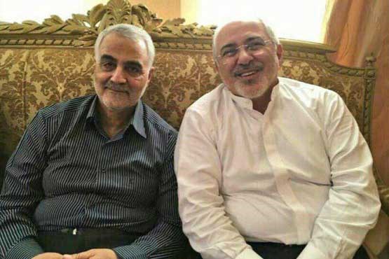  سردار سلیمانی و ظریف