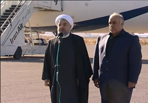 وعده روحانی برای پرداخت وام بلاعوض به زلزله زدگان!