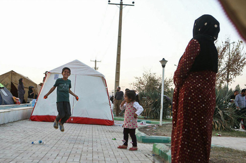 کودکان زلزله زده سرپل ذهاب