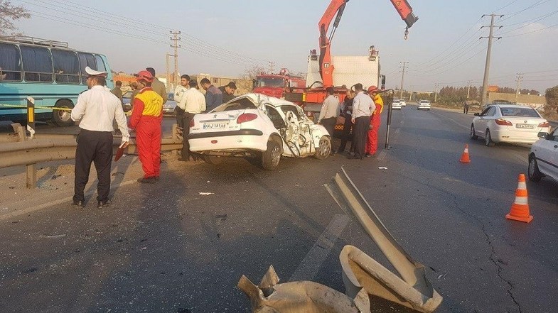 واژگونی خودرو