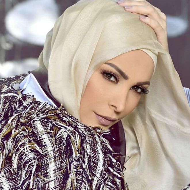 امل حجازی با حجاب کامل حجاب امل حجازی