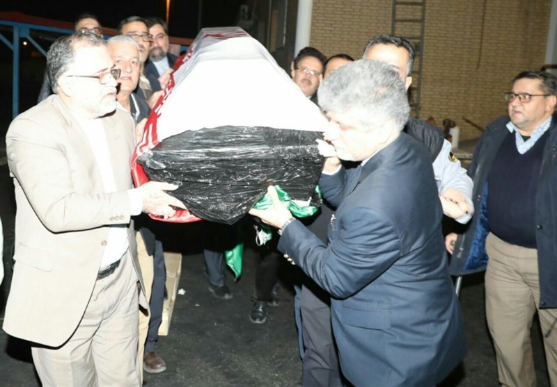 بازگشت پیکر دیپلمات شهید حمیدرضا محمدیان بازگشت پیکر دیپلمات شهید حمیدرضا محمدیان