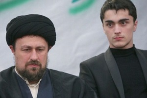 سید احمد خمینی در کنار علی پروین