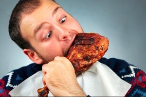 تاثیر سریع غذا خوردن بر چاقی