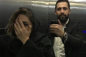 محسن افشانی بالاخره از چهره همسرش رونمایی کرد !