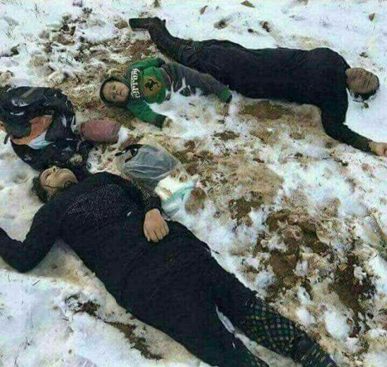 مرگ یک خانواده از سرما مرگ خانواده کرمانشاهی از سرما