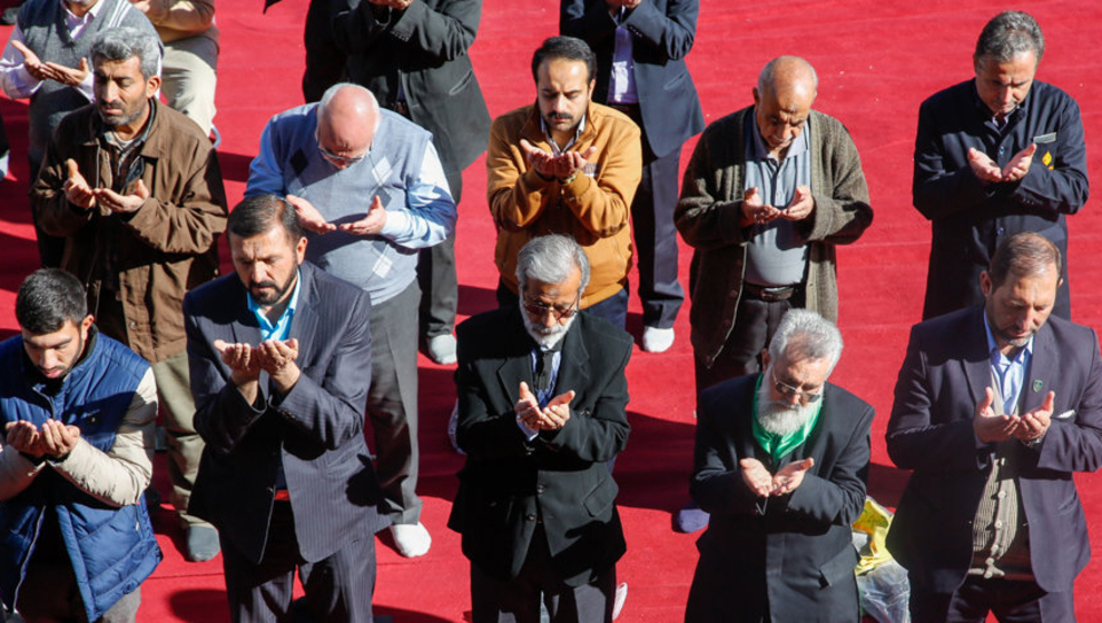نماز طلب باران در شهر شیراز نماز طلب باران در شیراز