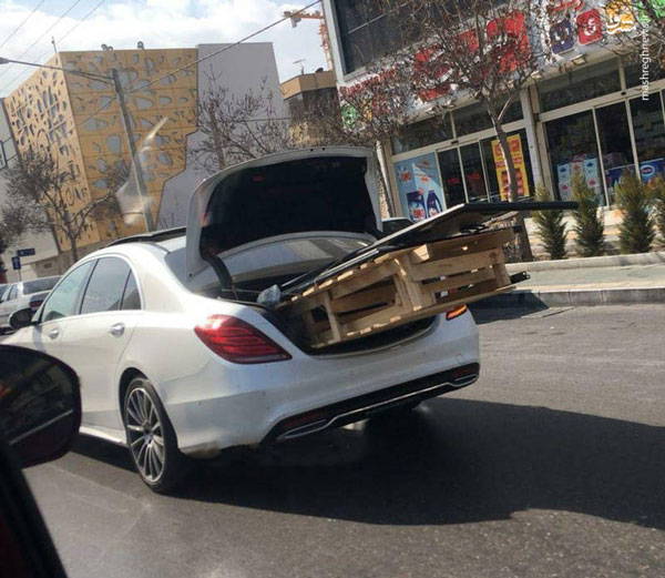 حمل بار با بنز
