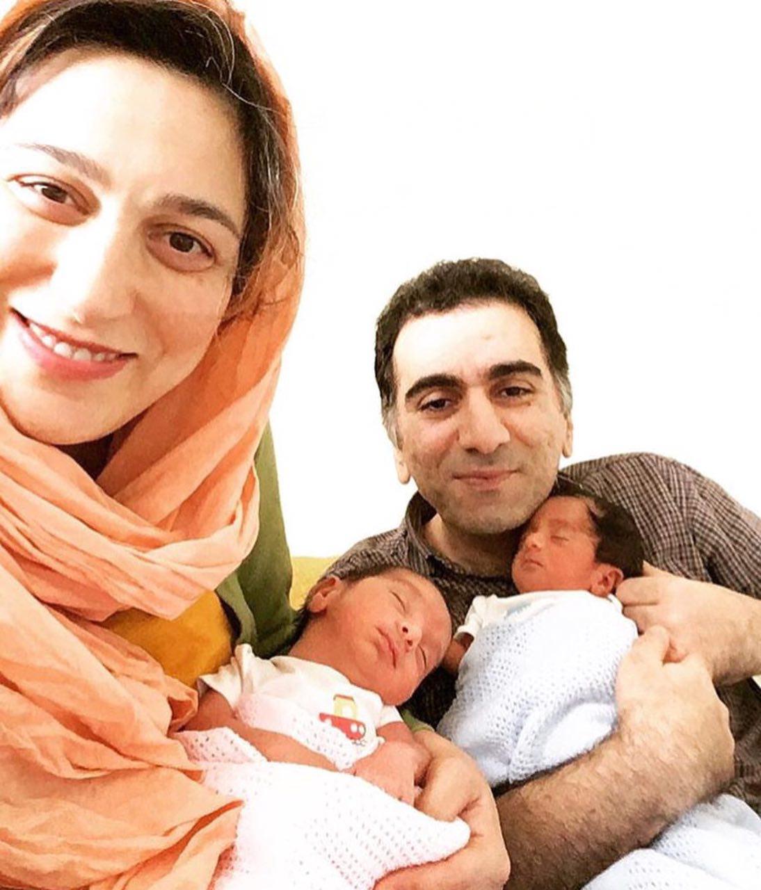 فلامک جنیدى و همسر و فرزندانش فلامک جنیدى