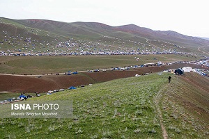 اسب سواری خانم های ایرانی در بیست و پنجمین جشنواره کلیبر