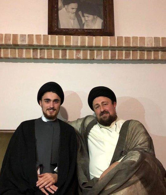 عمامه گذاری سید احمد خمینی 