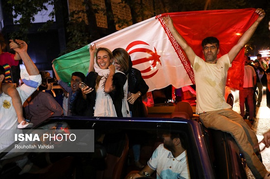 پیروزی تیم‌ ملی در جام جهانی