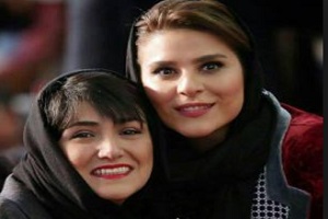 سلفی جالب باران کوثری و سحر دولتشاهی با فوتسالیست ها!