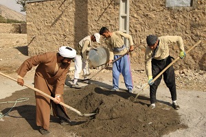 تصویری جالب از سفره اشرافی طلبه های جهادی