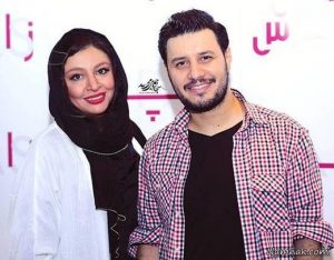 جواد عزتی و همسرش مه‌لقا باقری در جشن منتقدان سینما