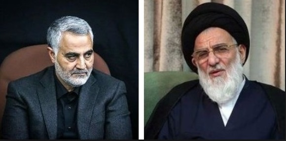 واکنش حاج قاسم سلیمانی به درگذشت آیت‌الله شاهرودی