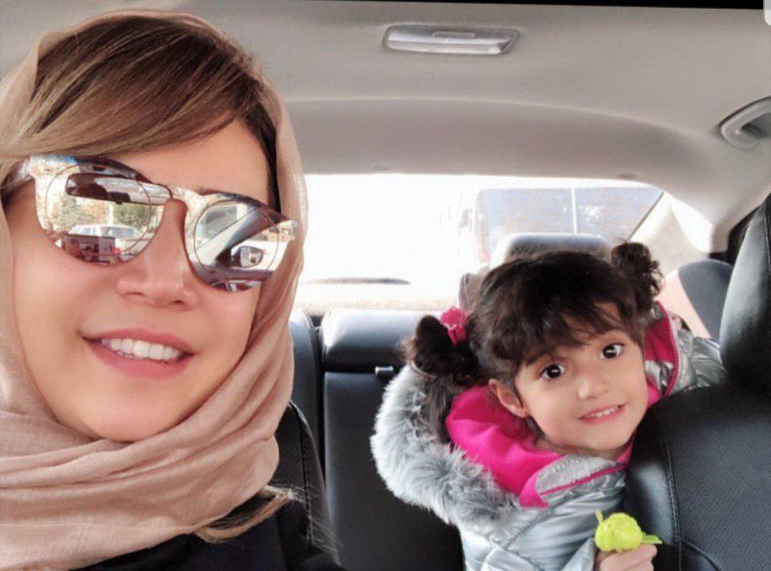 شبنم قلی خانی و دخترش عکس شبنم قلی خانی