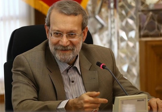 علی لاریجانی با تیپ خاص در بازدید هوایی از جلفا !!