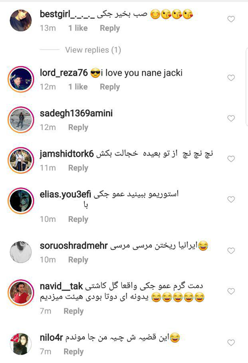 پیج اینستاگرام جکی چان