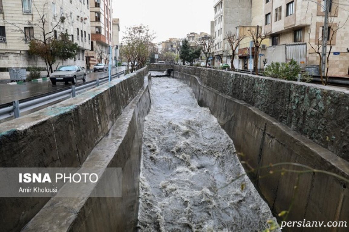 تهران پس از بارش باران تهران پس از باران