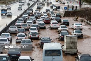 تصاویری از وضعیت تهران پس از باران و  آبگرفتگی‌های ناشی از آن
