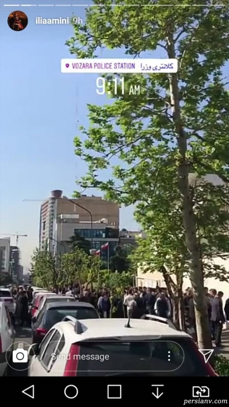 احضار رانندگان به ساختمان پلیس امنیت اخلاقی در خیابان وزرا کشف حجاب در خودروها
