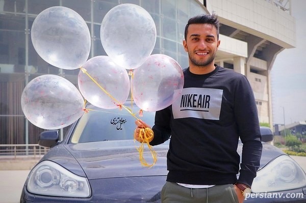 جشن تولد سیامک نعمتی بازیکن پرسپولیس با حضور بازیگران زن معروف و منشا!
