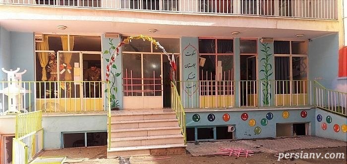 انفجار گاز شهری در مدرسه ابتدایی در شهر زیبا