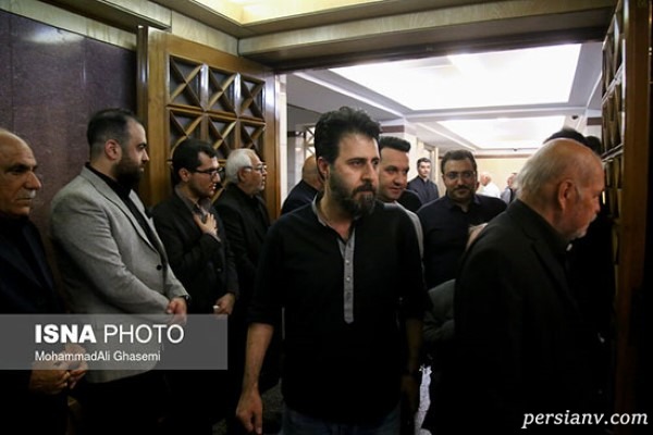 هومن حاجی عبداللهی مراسم ختم بهنام صفوی