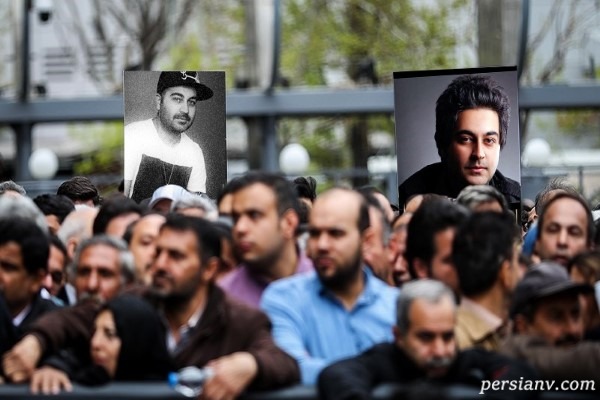 تشییع پیکر زنده یاد بهنام صفوی مراسم تشییع بهنام صفوی