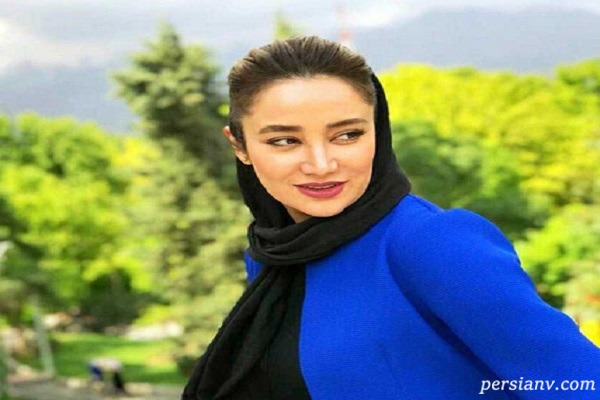 بهاره افشاری بازیگر سینما در بازی سردار آزمون در ورزشگاه روسیه!