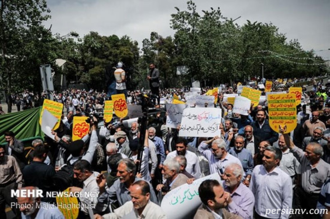 راهپیمایی در تهران