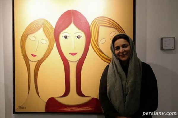 نقاشی‌های تهمینه میلانی بازهم جنجال آفرید!! +واکنش کاربران