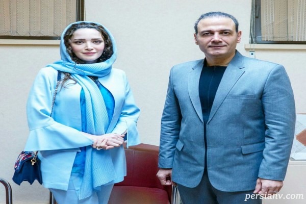 بهنوش طباطبایی کنار علیرضا قربانی کنسرت علیرضا قربانی