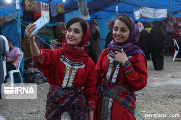 تصاویری بسیار زیبا از جشنواره بهار روستا در آذرشهر گلستان