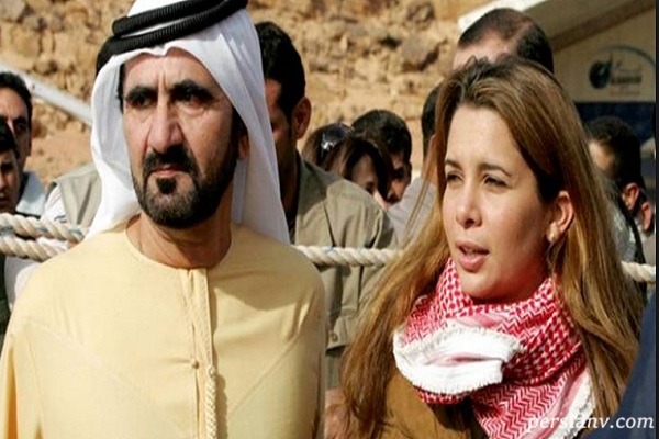حاکم دوبی و همسرش شاهزاده هیا در اولین جلسه دادگاه!