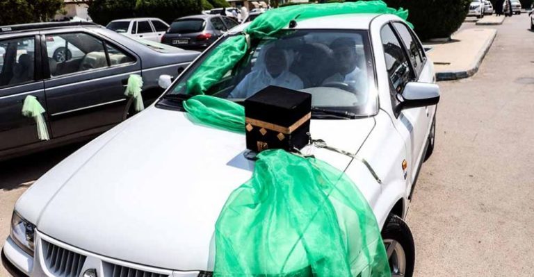 تزیین ماشین حجاج