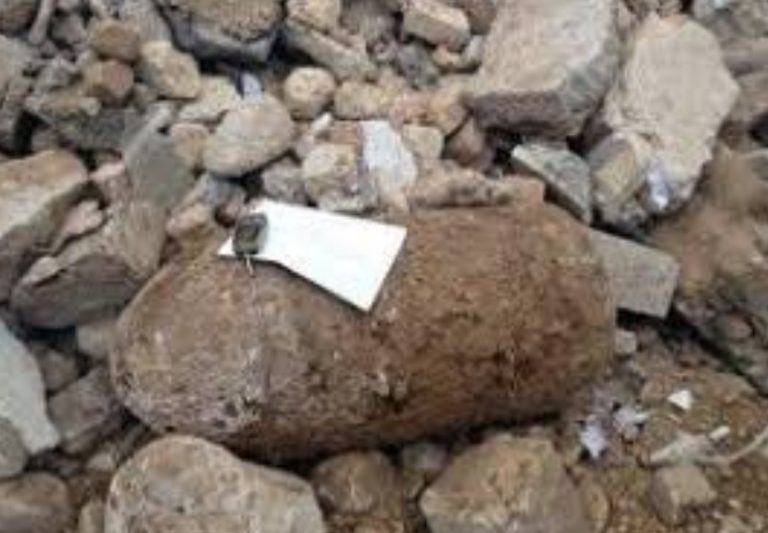 لحظه انفجار بمب جنگی تازه کشف شده در پلدختر!!