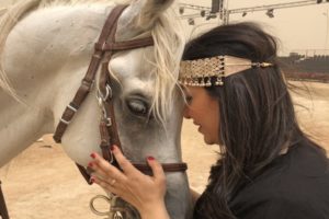 تصاویر زنان عربستانی که برای اولین بار اسب سواری کردند!!