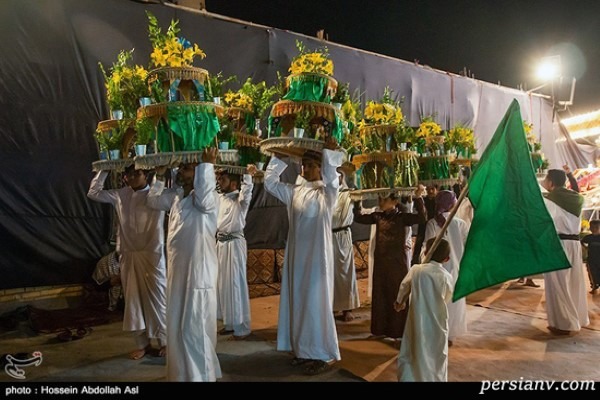 مراسم نمادین عروسی حضرت قاسم (ع) در خرمشهر!!