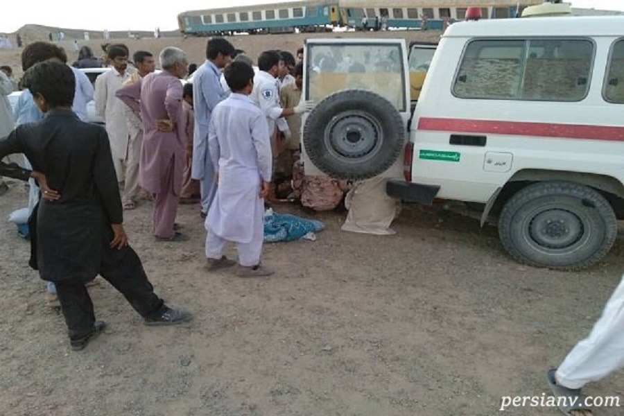 حادثه خروج قطار از ریل در محور زاهدان- تهران