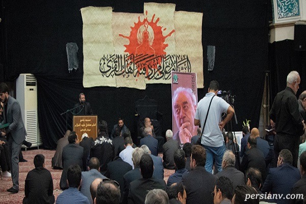مراسم ختم اسدالله عسگراولادی با حضور چهره ها در تهران!