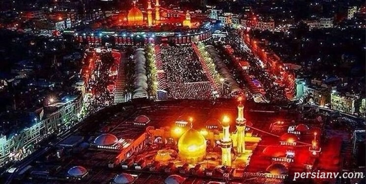 گودبرداری حرم امام‌ حسین