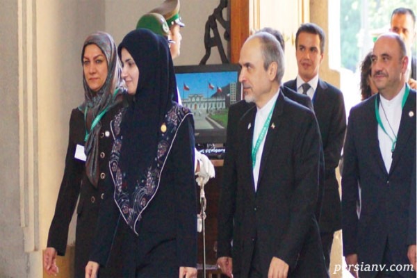 سفر جنیدی به شیلی در سال 96 لعیا جنیدی معاون رئیس جمهور