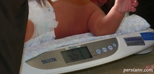 تعجب خبرنگار از خواندن خبر به دنیا آمدن نوزاد 6 کیلویی