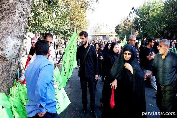مراسم پیاده روی جاماندگان اربعین پیاده روی جاماندگان اربعین حسینی