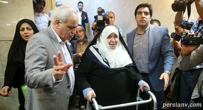 اعظم طالقانی دختر آیت الله طالقانی ؛ زنی که رجل سیاسی بود!